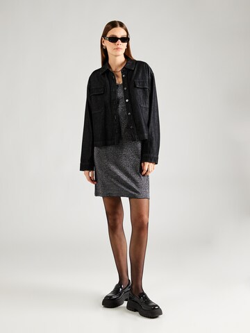 VERO MODA Πλεκτό φόρεμα 'VMHAPPYSHINE' σε μαύρο