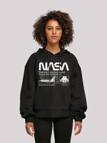 F4NT4STIC Sweatshirt in Zwart: voorkant
