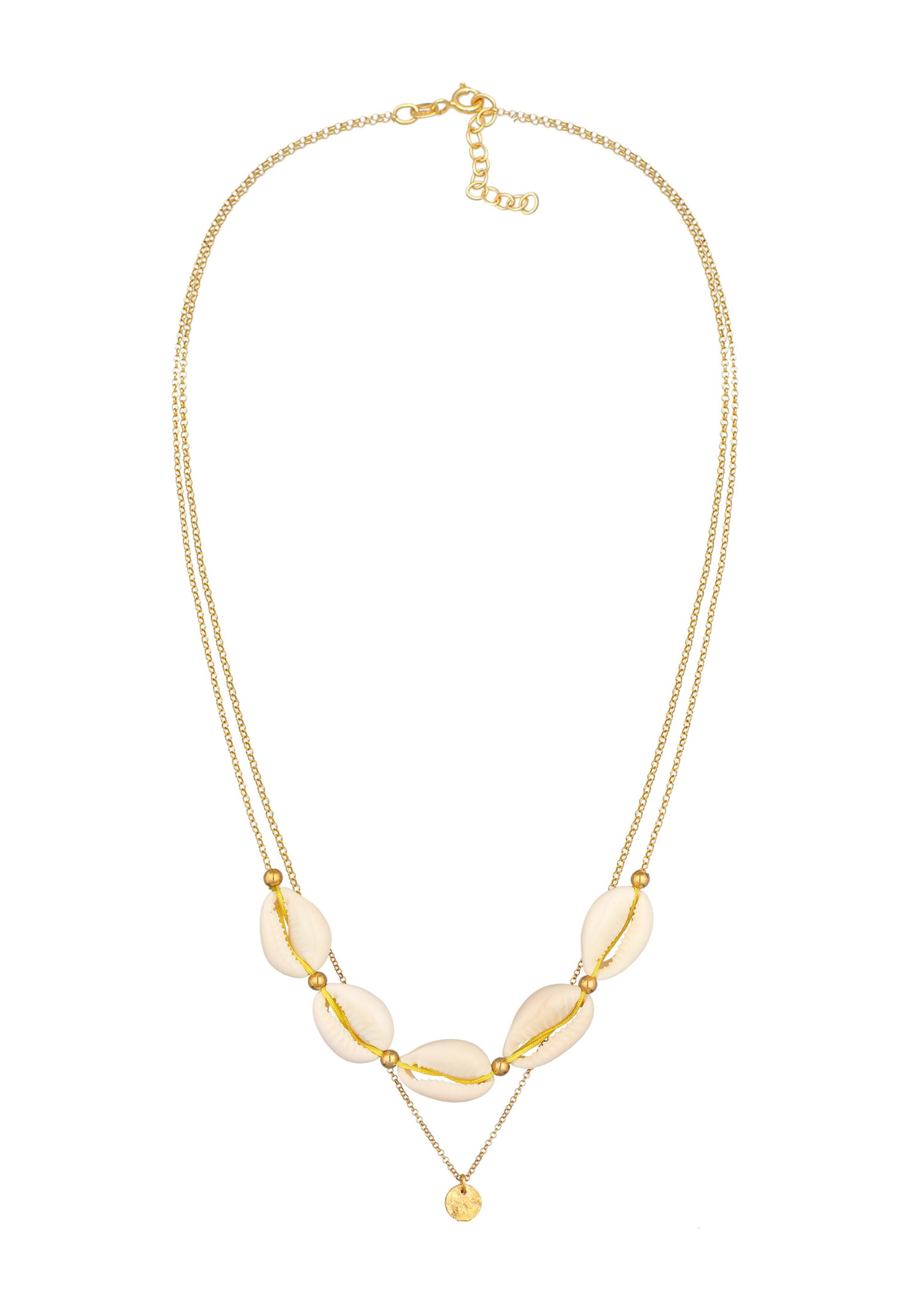 ELLI Kette in Gold: Vorderseite