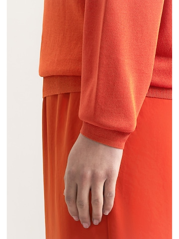 SEIDENSTICKER Sweater 'Schwarze Rose' in Orange