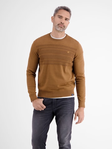 Pull-over LERROS en marron : devant