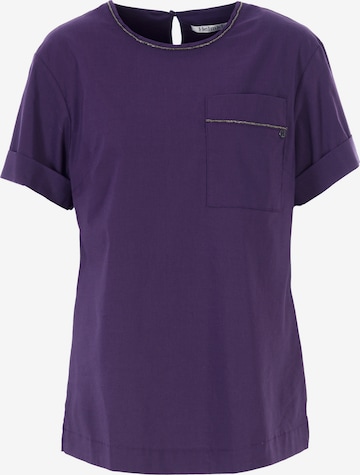 HELMIDGE Shirt in Purple: front