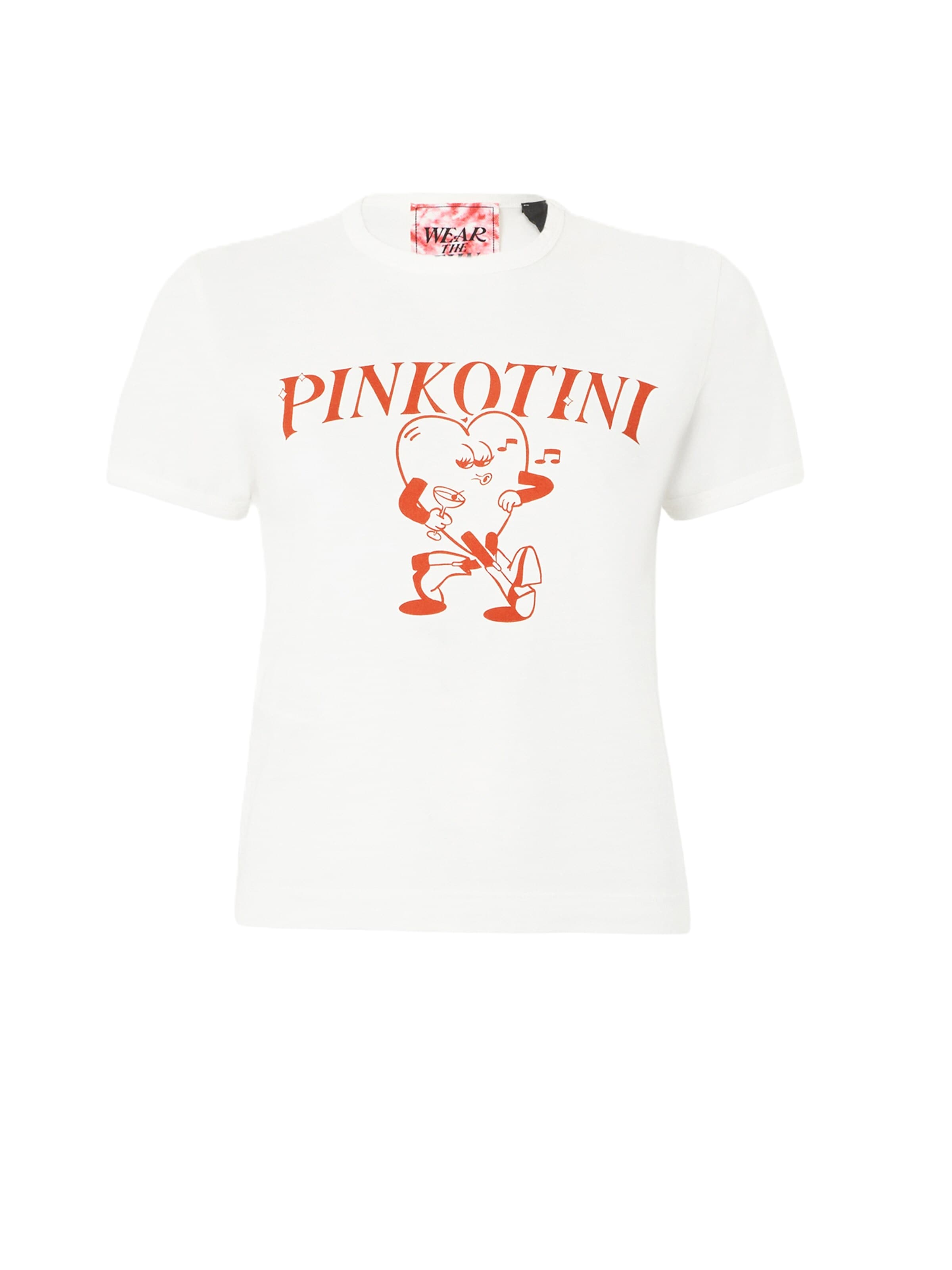 PINKO Μπλουζάκι 'INTENSO' σε λευκό: μπροστά