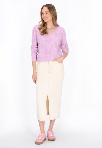 MYMO - Pullover em roxo