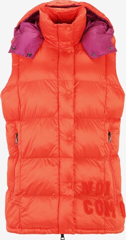 No. 1 Como Vest 'Mille' in Red: front