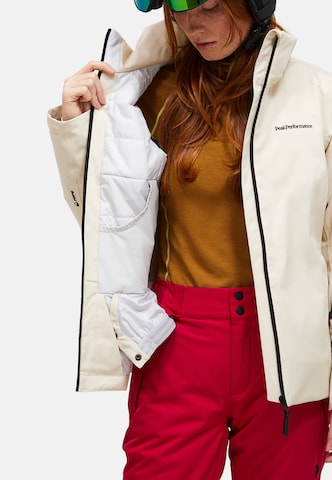 PEAK PERFORMANCE Outdoorjas in Beige