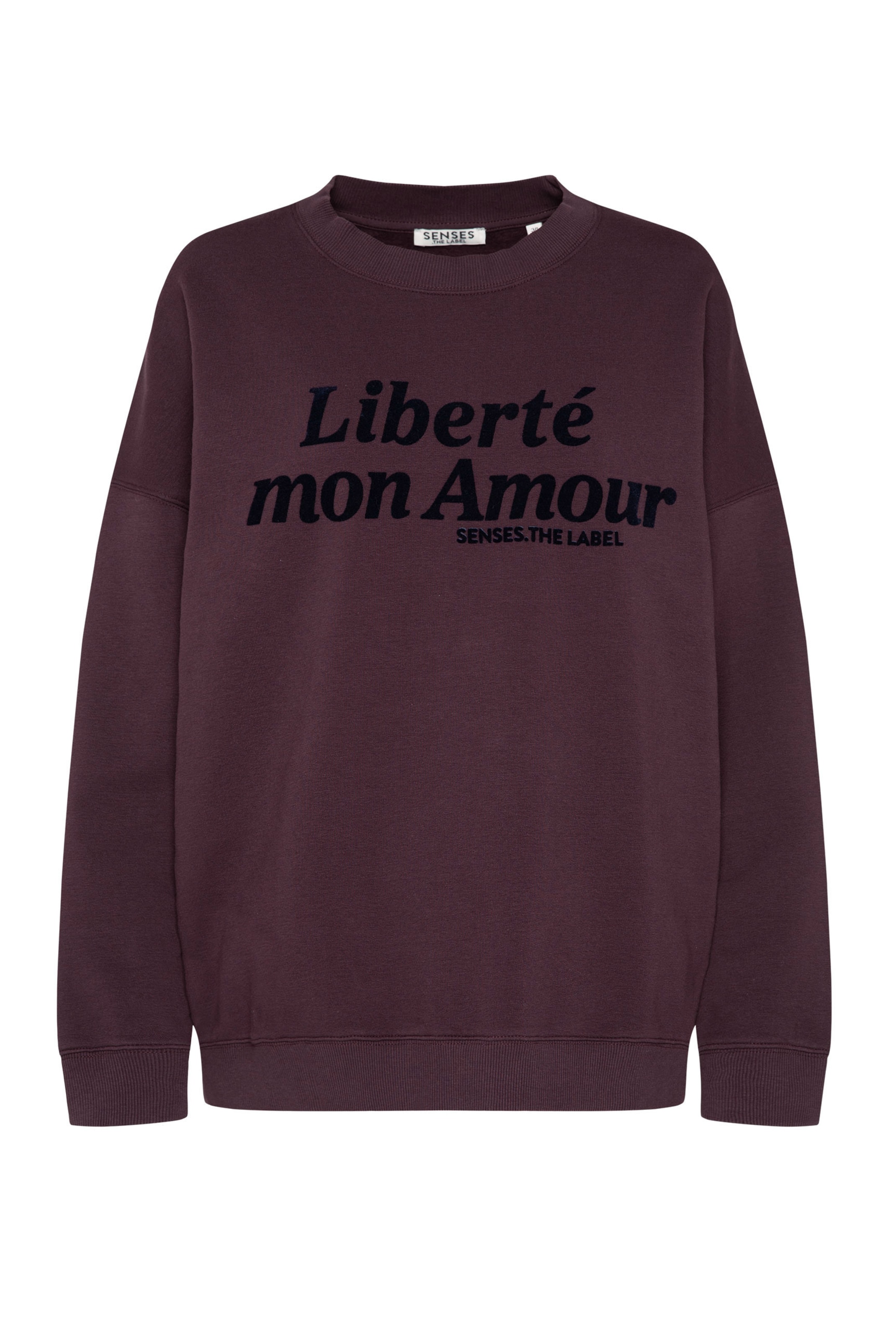 SENSES.THE LABEL Sweatshirt in Rot: Vorderseite
