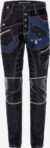 CIPO & BAXX Regular Jeans in Blauw: voorkant