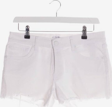 7 for all mankind Shorts in S in White: front