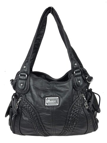 Kumixi Handtasche in Schwarz: Vorderseite