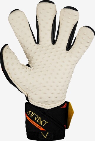 REUSCH Athletic Gloves 'Attrakt SpeedBump Ortho-Tec' in Gold