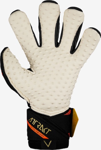 REUSCH Athletic Gloves 'Attrakt SpeedBump Ortho-Tec' in Gold