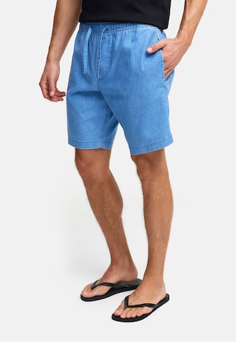 INDICODE JEANS Regular Chino trousers 'Corry' in Blue