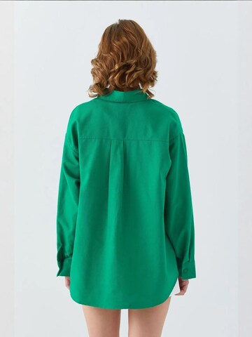 MixRay Bluse in Grün