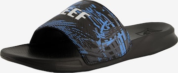 Claquettes / Tongs 'One Slide' REEF en noir : devant