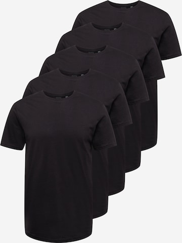Only & Sons قميص 'MATT LONGY' بـ أسود: الأمام