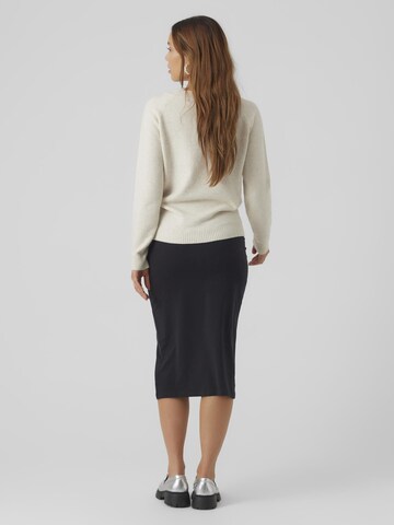 Pull-over 'VMMDoffy' Vero Moda Maternity en beige