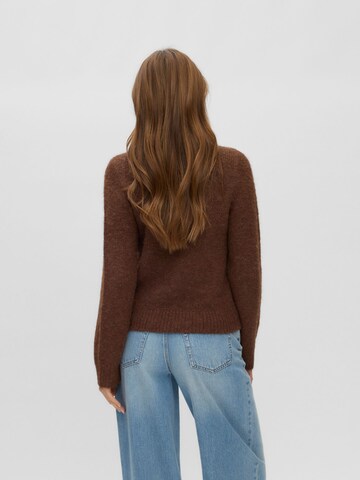 VERO MODA Trui 'VMBerry' in Bruin