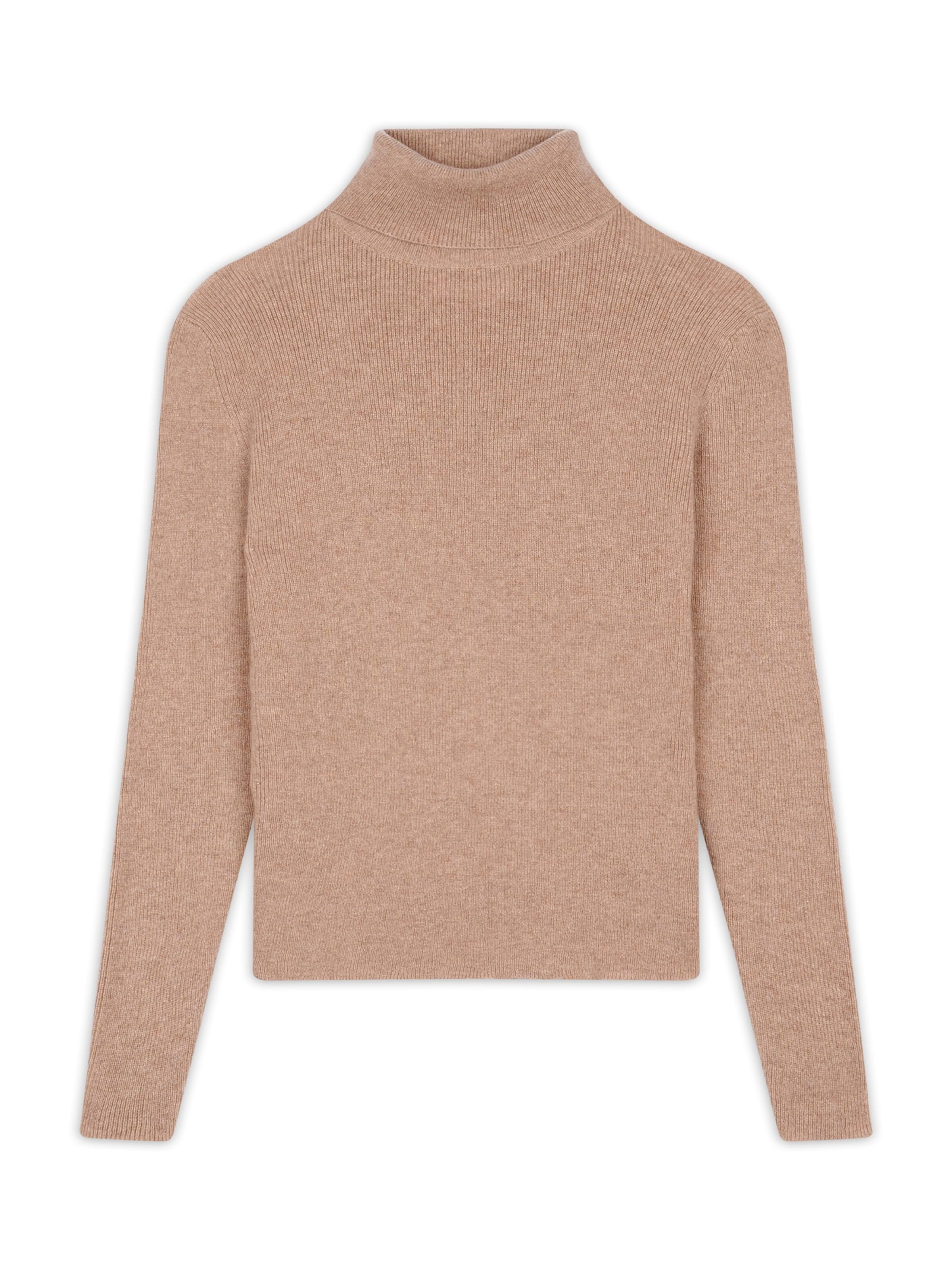 JUST CASHMERE Kampsun 'Lanais' kaamel, Tootevaade