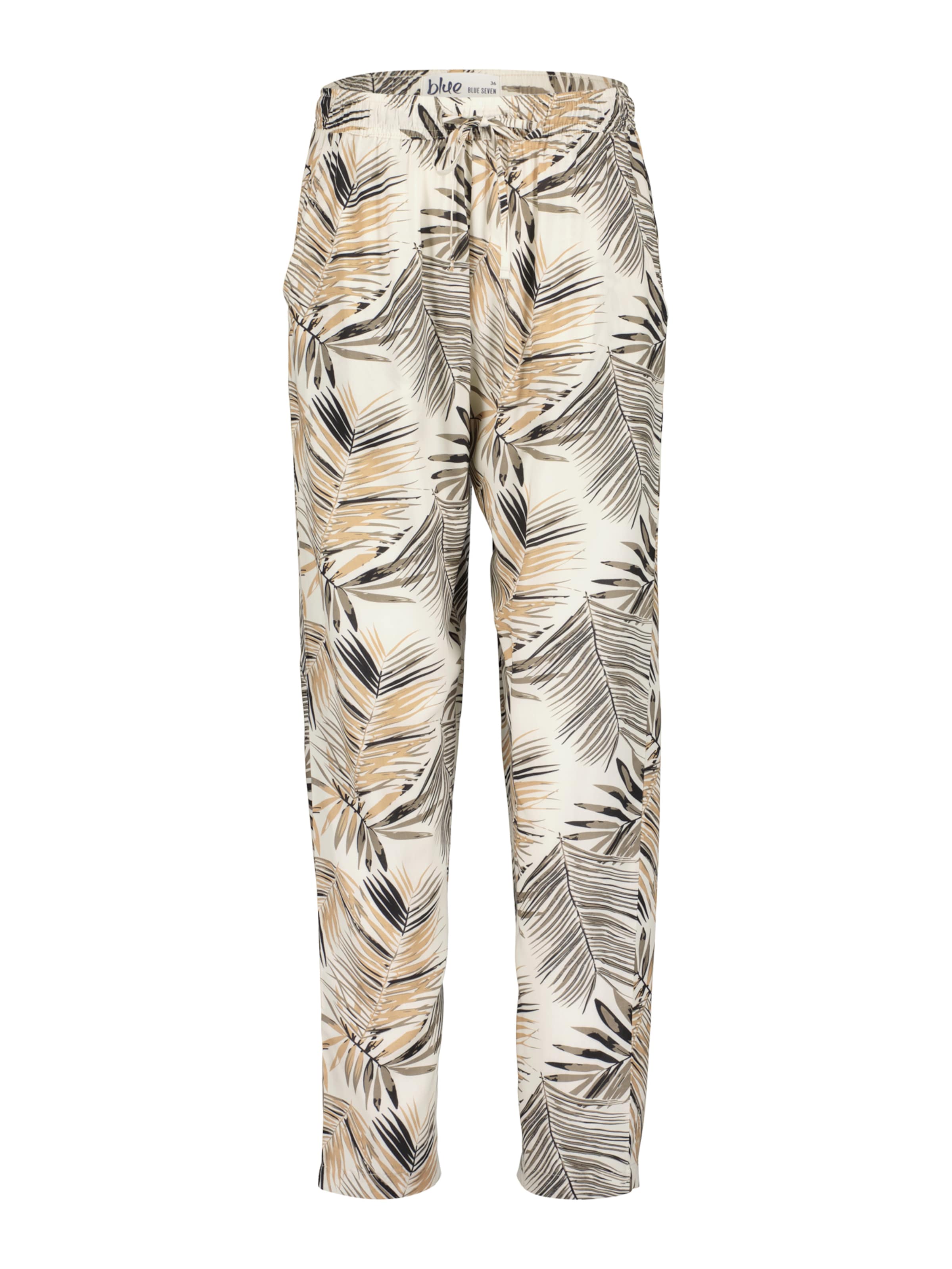 BLUE SEVEN Szabványos Nadrág - bézs: elől