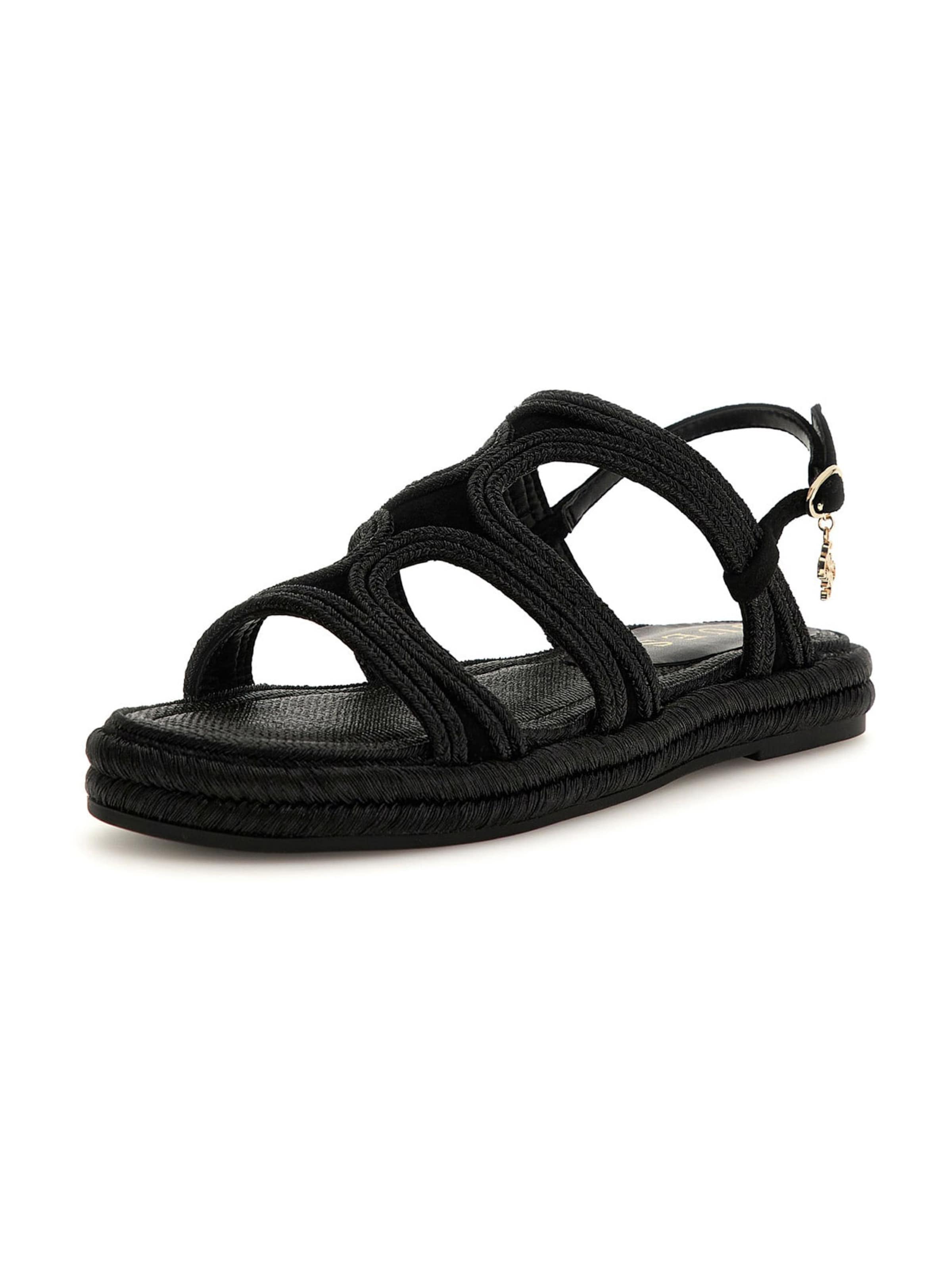 GUESS - Sandalias 'KALORE' en negro: frente