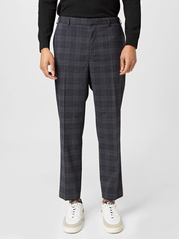 BURTON MENSWEAR LONDON Regular Broek in Grijs: voorkant