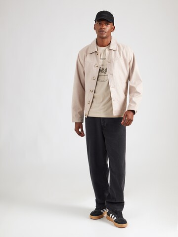 smėlio JACK & JONES Demisezoninė striukė