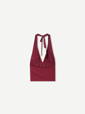 Bershka Top in Rood
