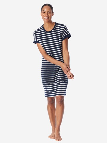 SCHIESSER Hálóing 'Casual Essentials' - kék
