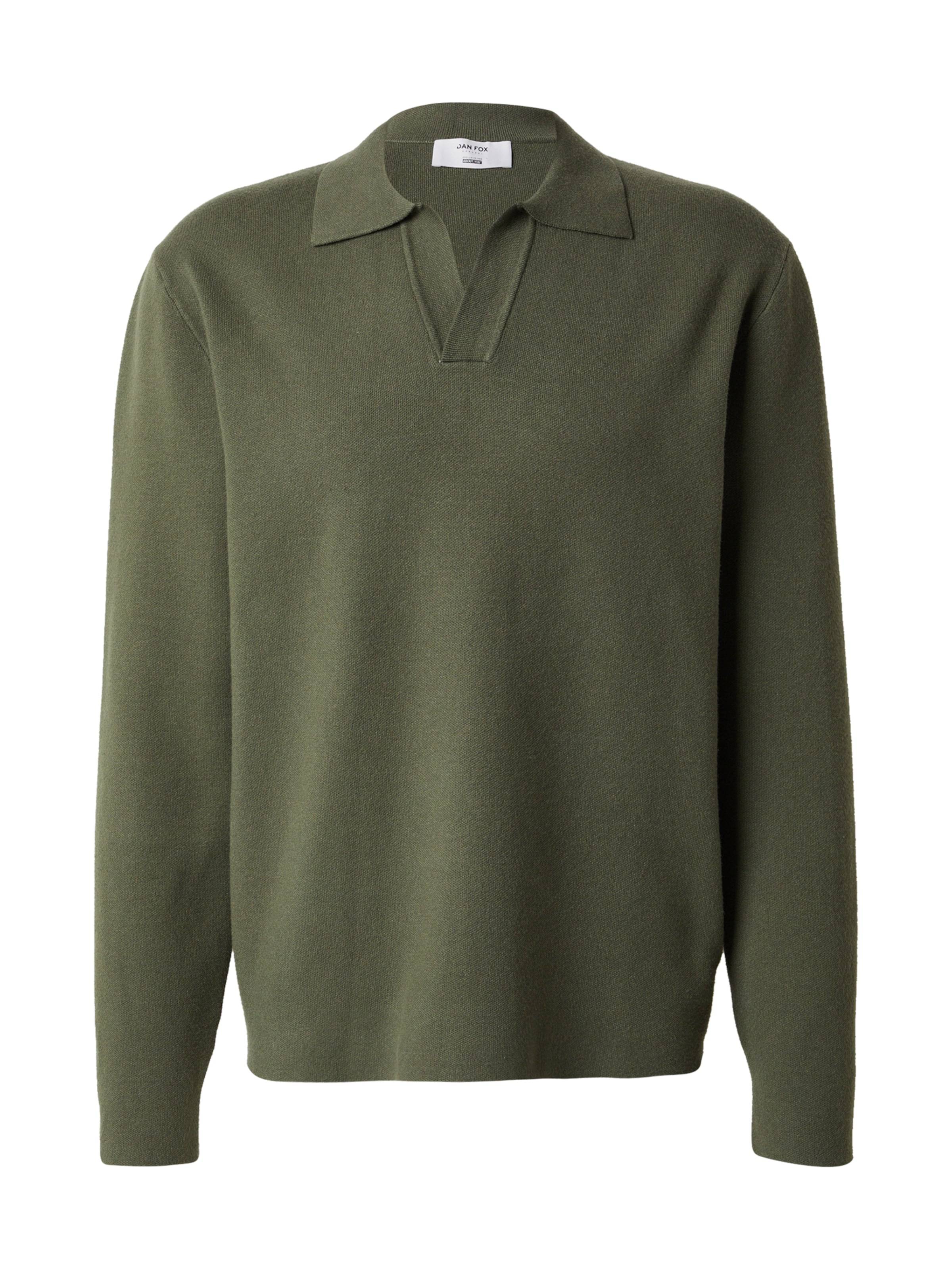 DAN FOX APPAREL Πουλόβερ 'Jaron' σε πράσινο, Άποψη προϊόντος