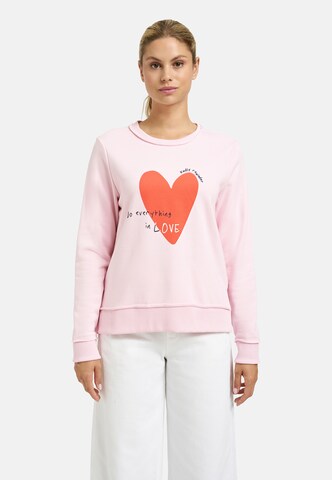 Smith&Soul Sweatshirt in Pink: front