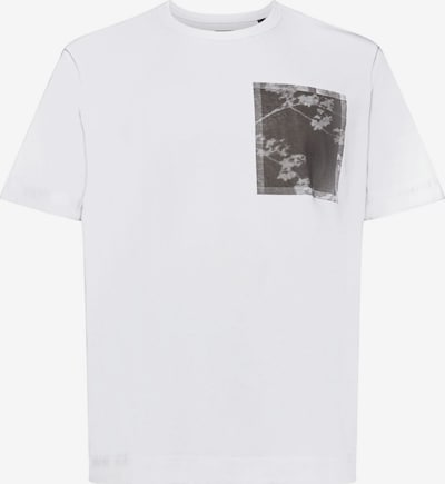 ESPRIT Shirt in beige / grau / weiß, Produktansicht