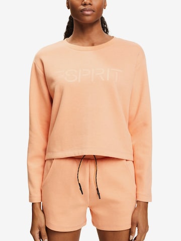 Sweat-shirt ESPRIT en orange
