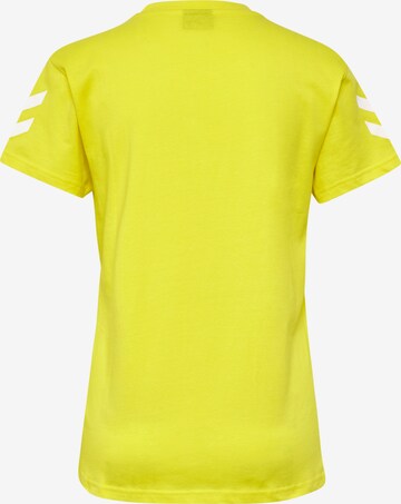 T-shirt fonctionnel Hummel en jaune