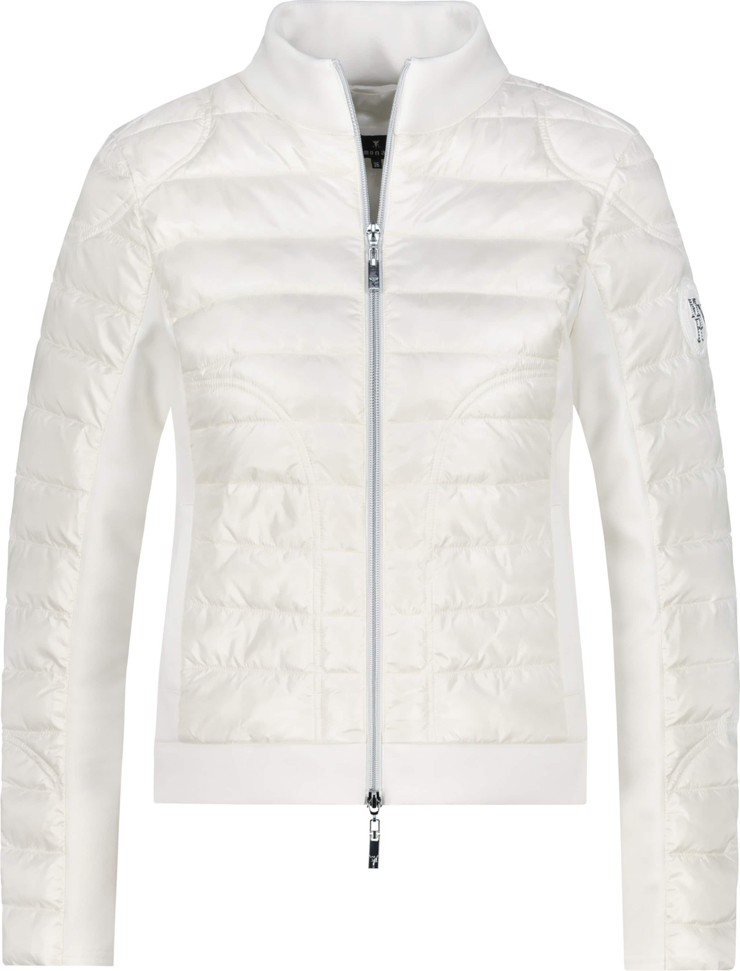 monari Between-Season Jacket in White: front