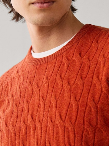 Hackett London Sweater in Orange
