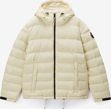 NAPAPIJRI Winter jacket 'A-Terez' in Beige: front