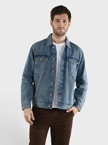 Redefined Rebel Between-season jacket 'Duncan' in Blue: front