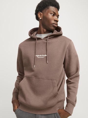 JACK & JONES - Sudadera 'VESTERBRO' en marrón