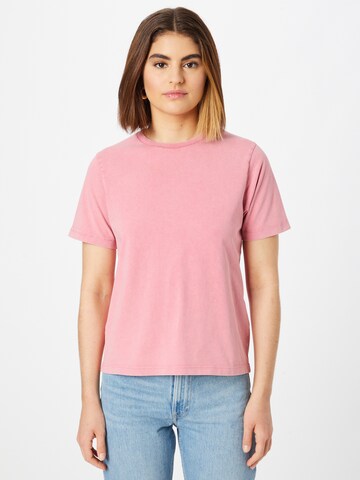 Warehouse - Camisa em rosa: frente