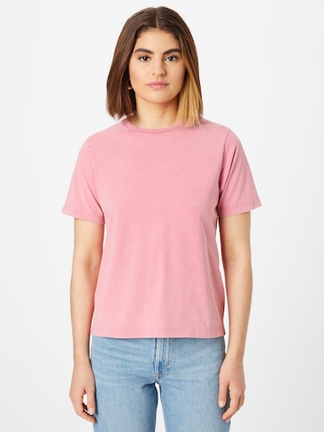 Warehouse Shirt in Roze: voorkant