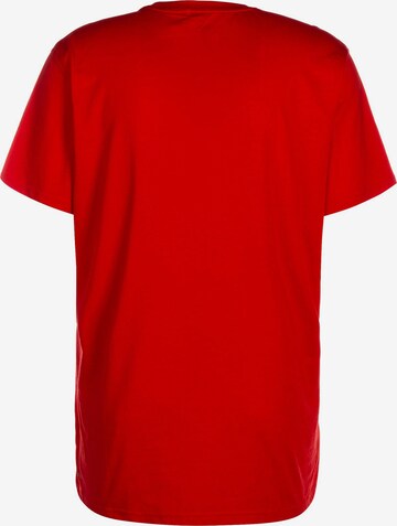 T-Shirt fonctionnel 'Hoops Team' PUMA en rouge