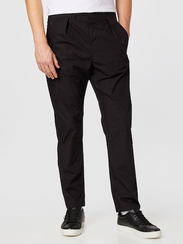 G-Star RAW Regular Trousers in Black: front