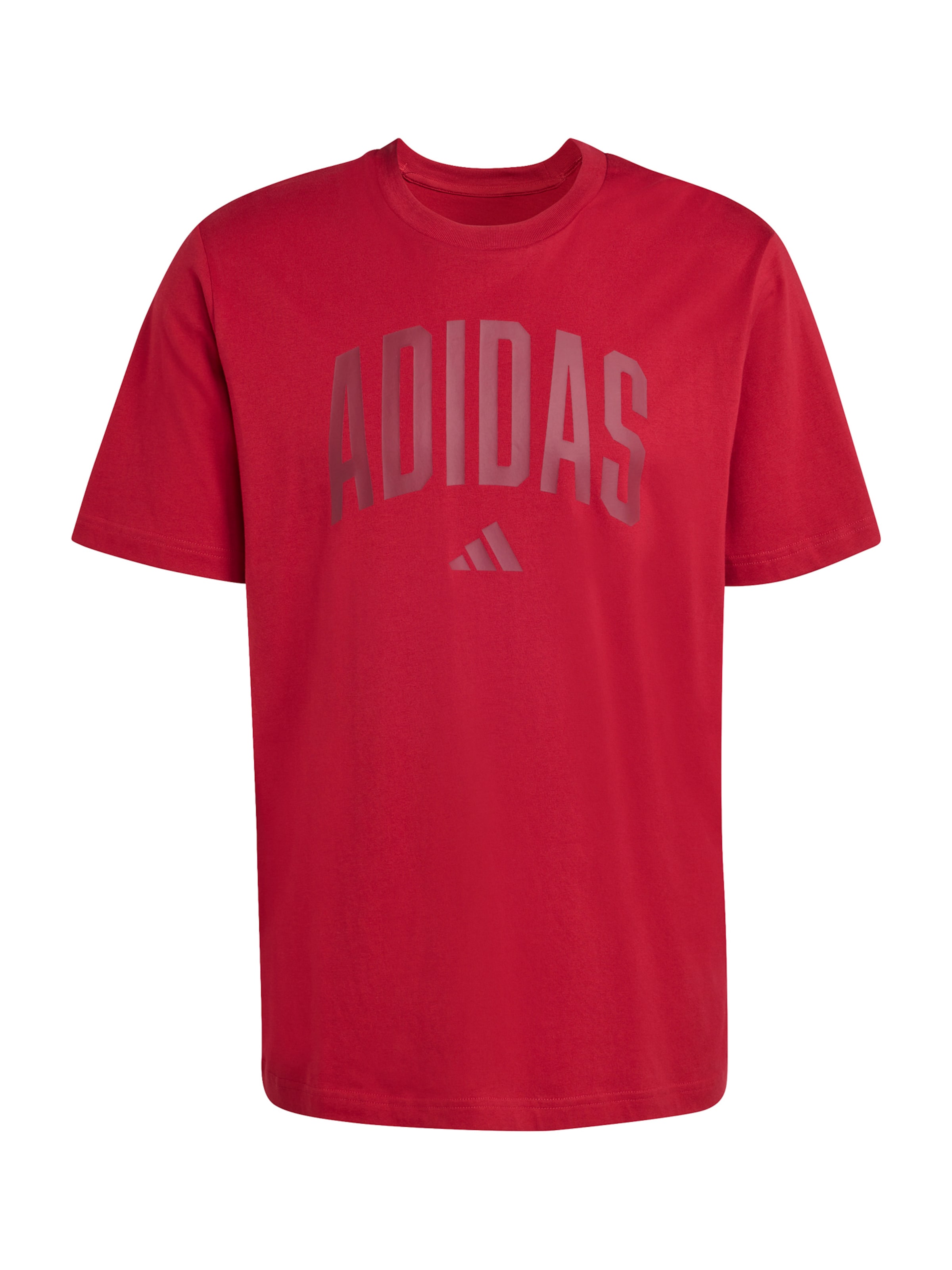 ADIDAS SPORTSWEAR Функционална тениска 'COLLEGIATE' в червено: отпред