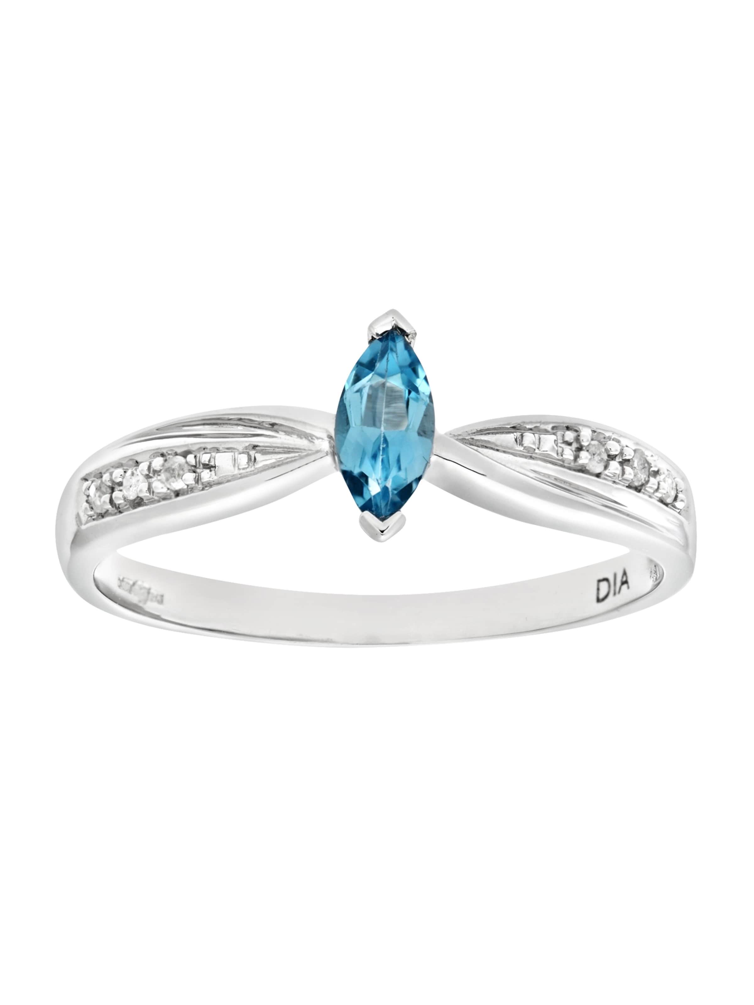 DIAMANT LETERNEL Ring in Silver: front