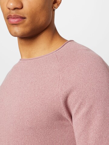 JACK & JONES Klasický střih Svetr 'JJEHill' – pink