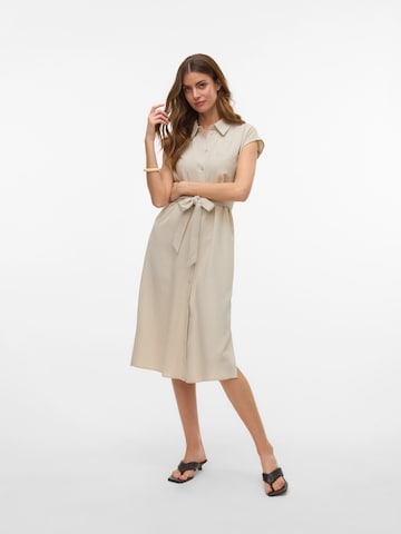 VERO MODA Skjortklänning 'VMMYMILO' i grå