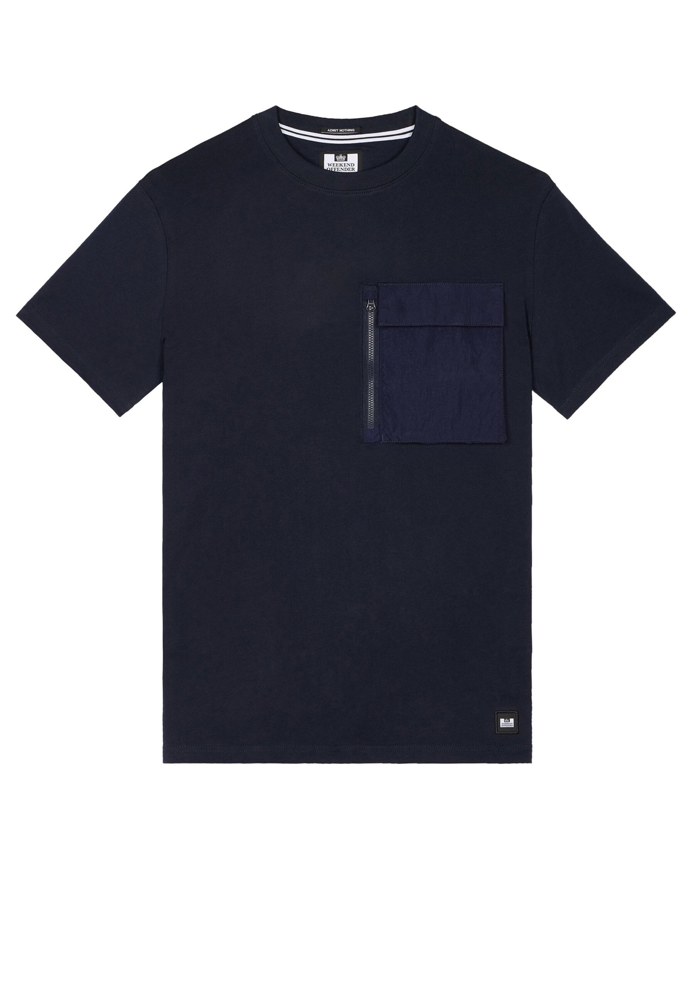 Weekend Offender T-Shirt 'Takaji' in Blau: Vorderseite