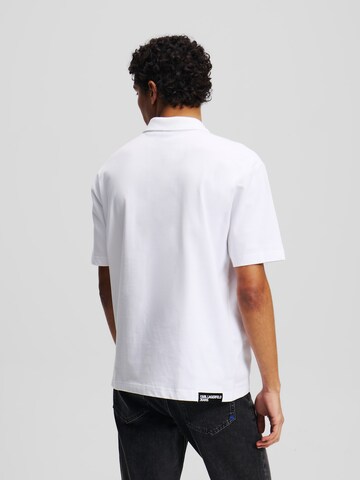 KARL LAGERFELD JEANS Majica | bela barva