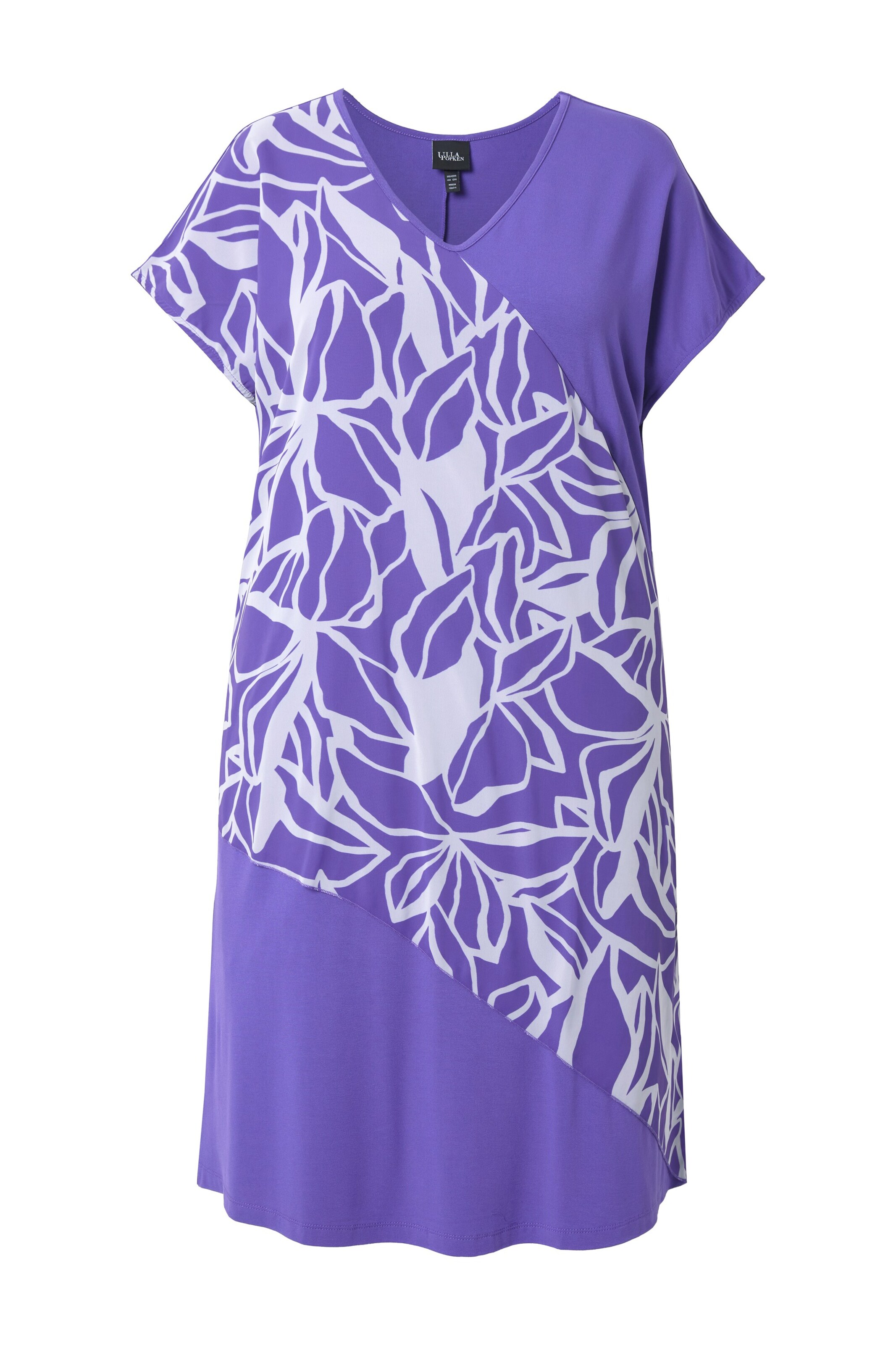 Ulla Popken Dress in Purple: front